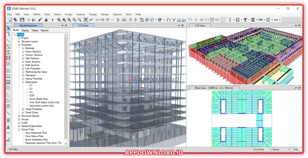 CSI ETABS Ultimate 21.1.0.3261 CSI ETABS Ultimate