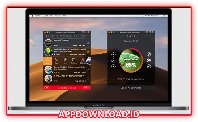 PullTube macOS 1.8.5.17 PullTube macOS