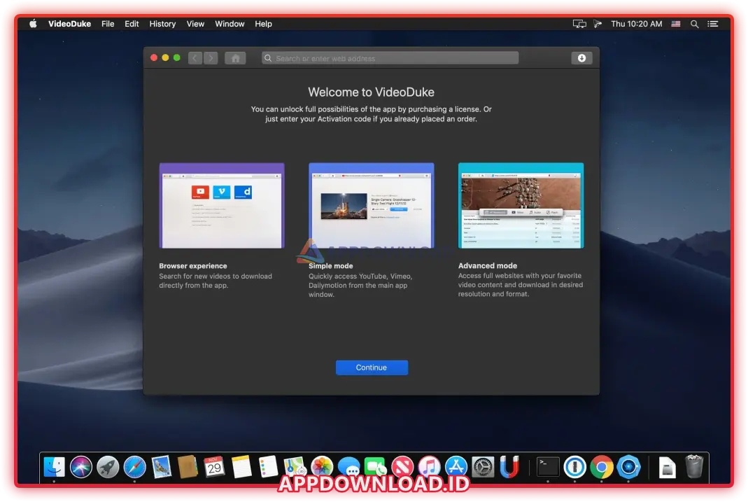 VideoDuke macOS 2.14 VideoDuke macOS
