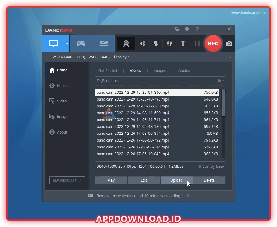 Bandicam 6.2.4.2083 Bandicam