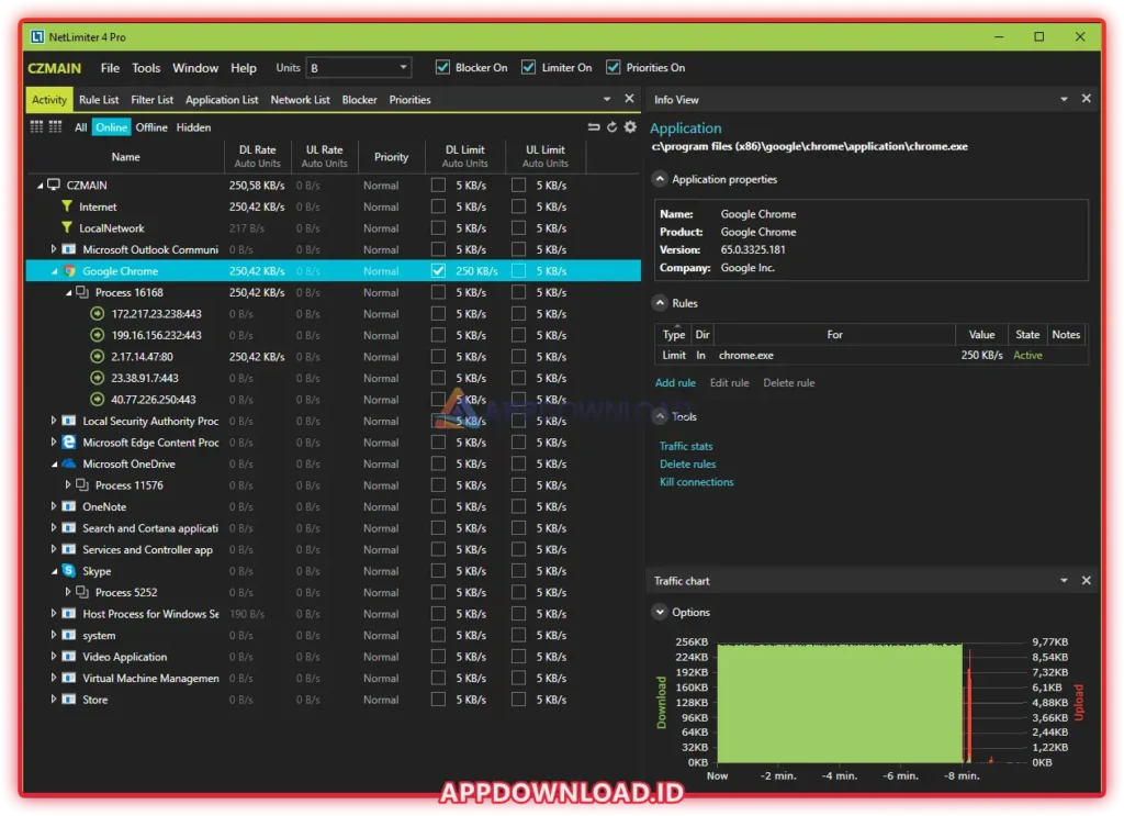 NetLimiter 5.3.1 NetLimiter