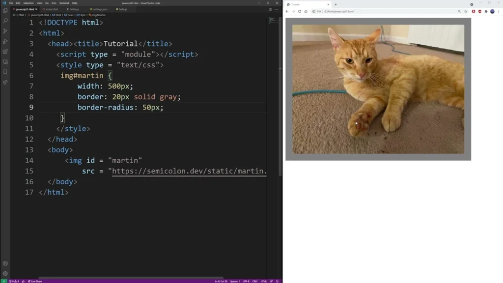 Menambahkan Bingkai Gambar