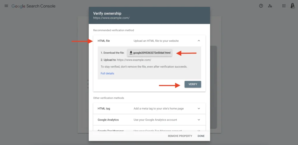 Menggunakan HTML File