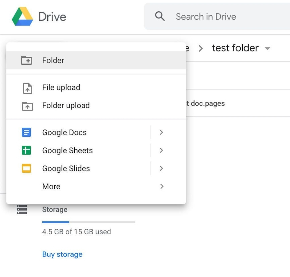 Melalui Google Drive