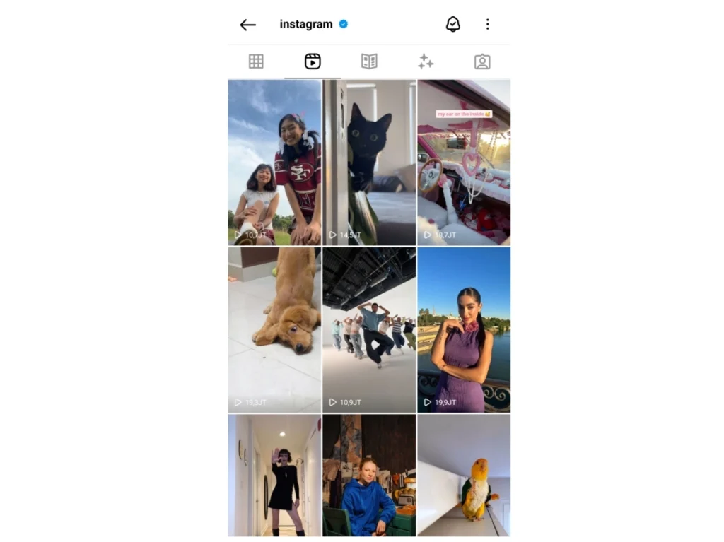 Ukuran Instagram Reels 