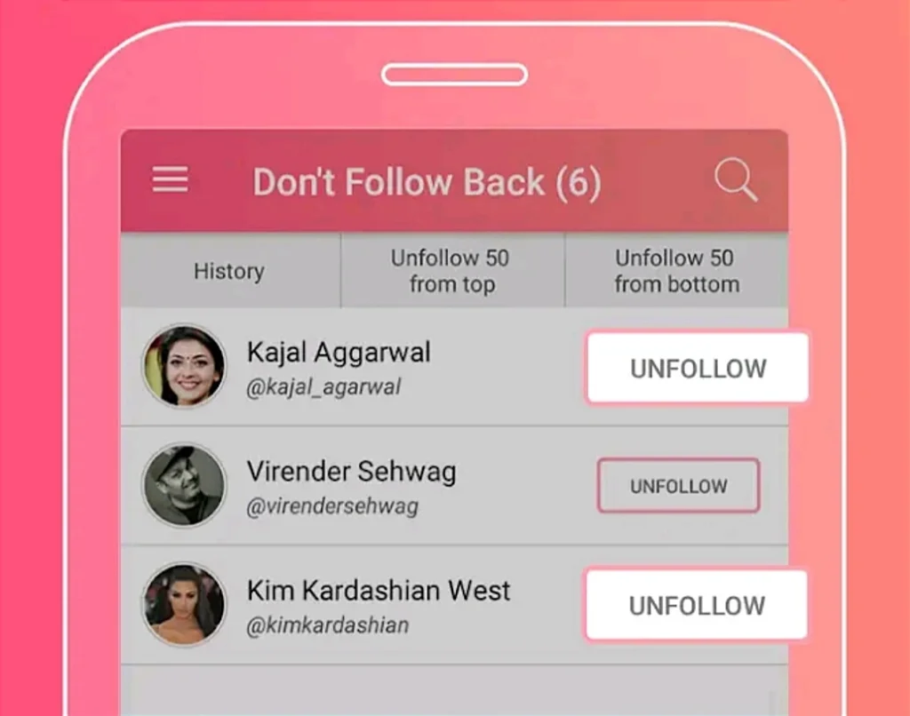 Followers & Unfollowers 